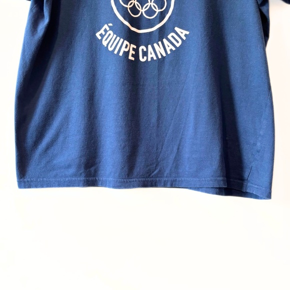 Hudson’s Bay Team Canada Blue Graphic T-shirt Size L - Picture 4 of 6